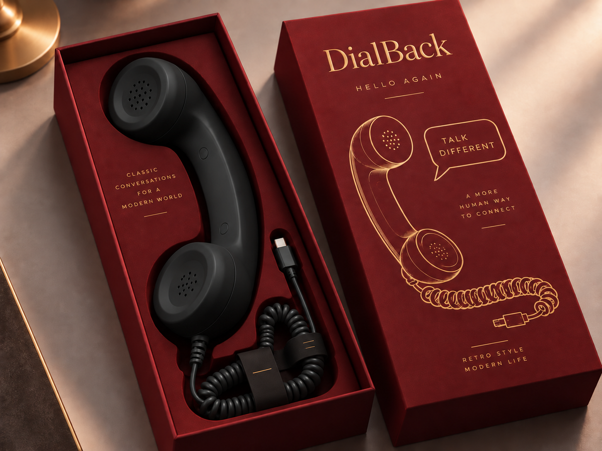 DialBack - Cornetta Vintage Anni '80