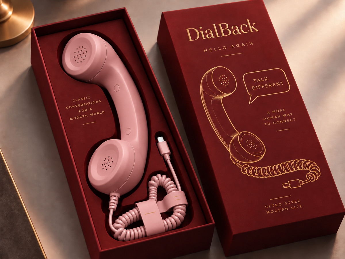 DialBack - Cornetta Vintage Anni '80